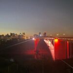 Iluminación temática del Puente de la Amistad comienza este viernes