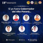 Organizan conversatorio con los candidatos a gobernador del Alto Paraná