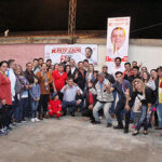 Kapeto Cano recibe contundente respaldo a su candidatura en barrios de Hernandarias