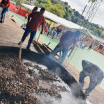 Juan Ramírez participa activamente en ayuda a damnificados del barrio San Rafael de CDE