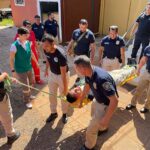 Fundación Tesãi realiza capacitaciones externas de simulacros de salvataje y evacuación a instituciones públicas