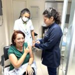 Fundación Tesãi con vacunación contra la influenza, covid, sarampión y rubéola