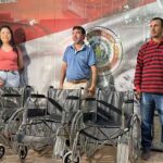 Fundación Tesâi distribuye sillas de ruedas a personas de escasos recursos de Alto Paraná