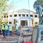 Con apoyo de Itaipú avanzan obras de reconstrucción del emblemático Colegio Nacional de la Capital