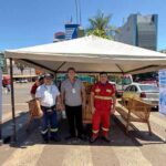 Fundación Tesãi con ambulancias en Black Friday CDE 2025