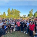 Oscar Melli auscultó necesidades de los vecinos del barrio Santa Clara