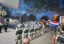 Por orden judicial despejan terminal portuaria de CDE, bloqueada por transportistas