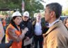 Autoridades verifican avance de obras del Plan 1.000 en Villa Hayes, financiadas por Itaipú