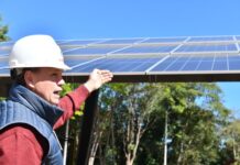 Itaipú instala techo solar para recarga de vehículos eléctricos en Tekotopa