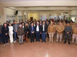 Gobernador destaca labor del Grupo LINCE para fortalecer la seguridad ciudadana