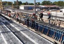 Alistan piezas prefabricadas para el viaducto del Km 10 de Ciudad del Este, financiado por Itaipú