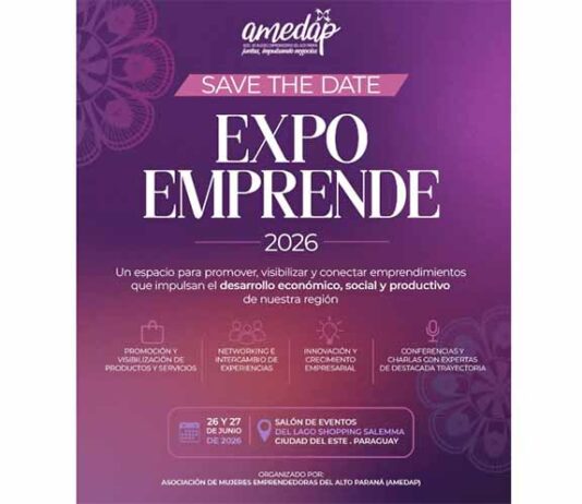 Ciudad del Este se convierte en el epicentro del desarrollo empresarial con la Expo Emprende 2026