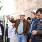 Director general de Itaipú verifica avance de obras en el INCAN y el Hospital de Trauma