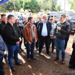 Director de Itaipú acompañó al presidente Peña en recorrido por las obras del tramo San Cristóbal – O’Leary