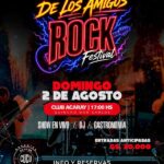 Preparan concierto de rock para celebrar el Día de la Amistad