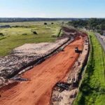 Avanzan obras de duplicación de Ruta D025 y de acceso al Aeropuerto Silvio Pettirossi con apoyo de Itaipú