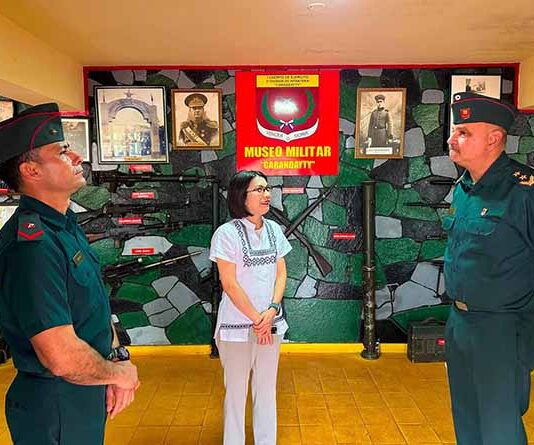 Cónsul de Taiwán visitó la 3ª División de Infantería para fortalecer lazos institucionales