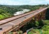 Itaipú inició trabajos de mantenimiento y rehabilitación del puente Costa Cavalcanti