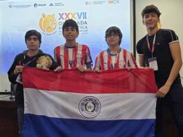 Jóvenes paraguayos se destacan en olimpiada de matemáticas, con apoyo de Itaipú