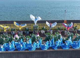 Itaipú celebra el folclore paraguayo con una puesta en escena que fusiona arte, naturaleza e identidad