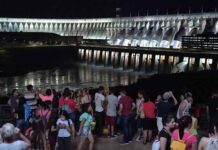 Iluminación Monumental de Itaipú ya no estará habilitada al público por modernización