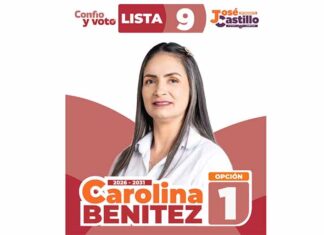 Abogada Carolina Benítez, candidata a edil, se posiciona en la preferencia del electorado hernandariense