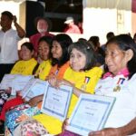 Conmemoran el día de la mujer indígena en la comunidad Puerto Barra, con respaldo de Itaipú