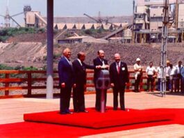 La Central Hidroeléctrica Itaipú fue inaugurada oficialmente hace 42 años