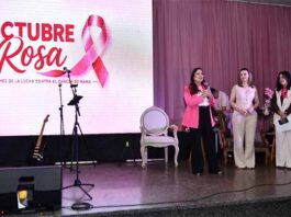Rocío Abed compartió una emotiva jornada de Octubre Rosa en San Cristóbal: “Cuando las mujeres nos unimos, somos más fuertes”