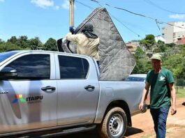 Itaipú inicia asistencia a familias del barrio San Rafael ante inminente crecida del río Paraná
