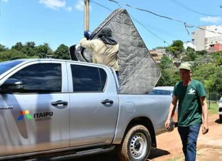 Itaipú inicia asistencia a familias del barrio San Rafael ante inminente crecida del río Paraná